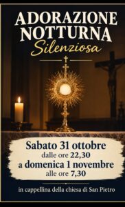 Adorazione notturna silenziosa