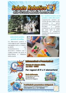 Sabato Robotico alla Scuola Media Leone XIII
